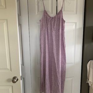 Old Navy Purple Midi Summer Dress